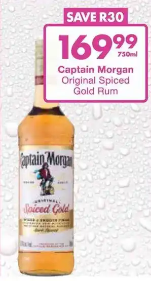 President Hyper Captain Morgan Original Spiced Gold Rum offer