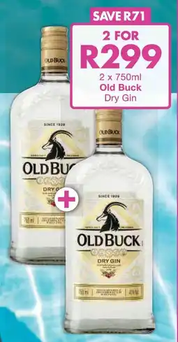 President Hyper Old Buck Dry Gin offer
