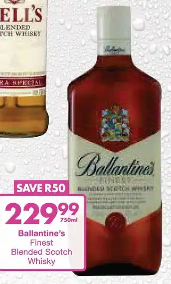 President Hyper Ballantine's Finest Blended Scotch Whisky offer