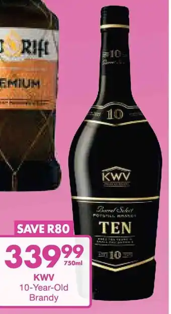President Hyper KWV 10-Year-Old Brandy offer