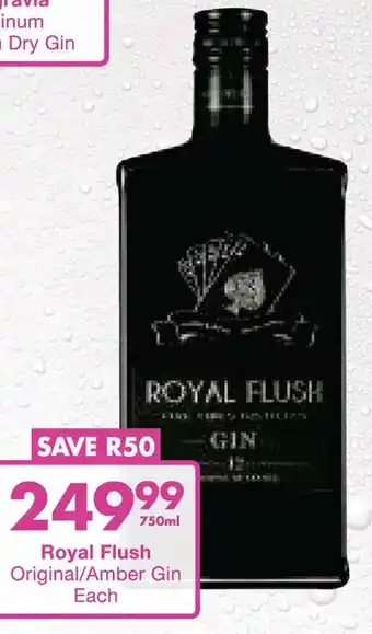 President Hyper Royal Flush Original/ Amber Gin offer