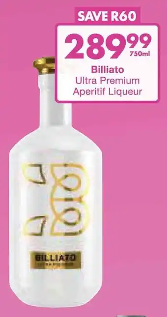 President Hyper Billiato Ultra Premium Aperitif Liqueur offer