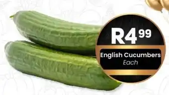 Take 'n Pay English Cucumbers offer