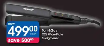 Toni&Guy XXL Wide-Plate Straightener