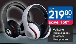 Clicks Volkano Impulse Series Bluetooth Headphones offer