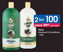 Clicks Mera Shampoo & Conditioner offer