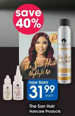 Clicks The San Hair Haircare Products offer