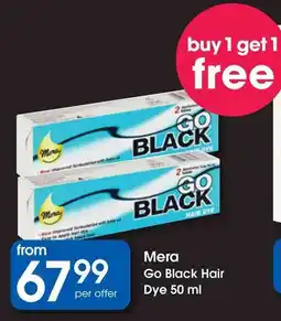 Clicks Mera Go Black Hair Dye offer