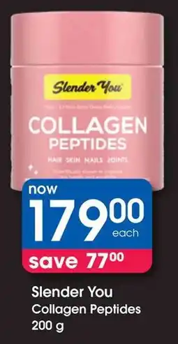 Clicks Slender You Collagen Peptides offer