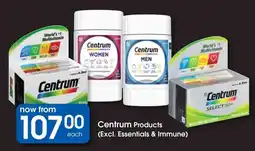 Clicks Centrum Products offer