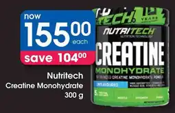 Clicks Nutritech Creatine Monohydrate offer