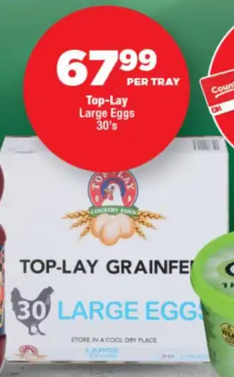 OK Foods Top-Lay Large Eggs offer