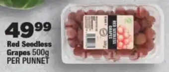 OK Foods Red Seedless Grapes offer