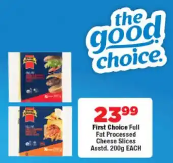 OK Foods First Choice Full Fat Processed Cheese Slices Asstd. offer