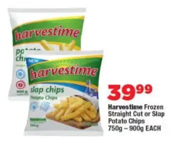 OK Foods Harvestime Frozen Straight Cut or Slap Potato Chips offer