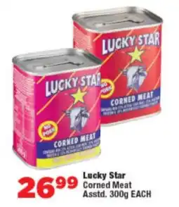 OK Foods Lucky Star Corned Meat Asstd. offer