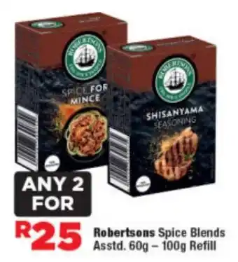 OK Foods Robertsons Spice Blends Asstd. Refill offer