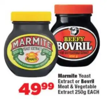 OK Foods Marmite Yeast Extract or Bovril Meat & Vegetable Extract offer