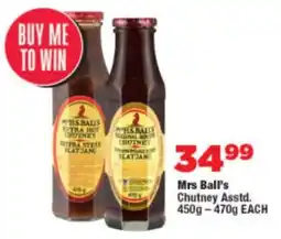 OK Foods Mrs Ball's Chutney Asstd. offer