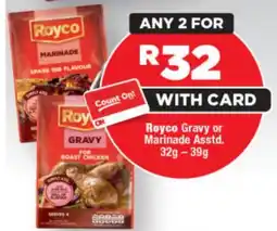 OK Foods Royco Gravy or Marinade Asstd. offer