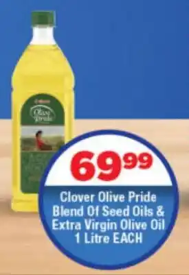 OK Foods Clover Olive Pride Blend Of Seed Oils & Extra Virgin Olive Oil offer