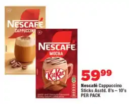 OK Foods Nescafé Cappuccino Sticks Asstd. offer