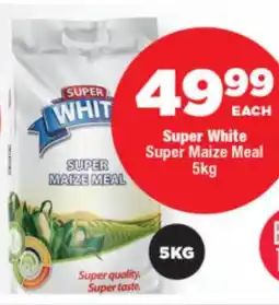 OK Foods Super White Super Maize Meal offer