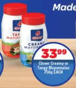 OK Foods Clover Creamy or Tangy Mayonnaise offer