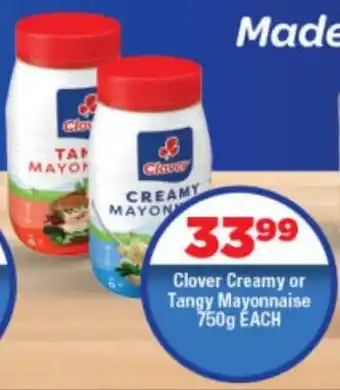 OK Foods Clover Creamy or Tangy Mayonnaise offer