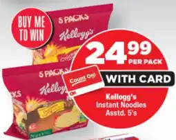 OK Foods Kellogg's Instant Noodles Asstd. offer