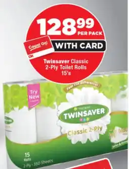 OK Foods Twinsaver Classic 2-Ply Toilet Rolls offer