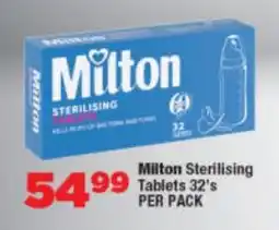 OK Foods Milton Sterilising Tablets offer