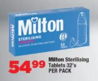 OK Foods Milton Sterilising Tablets offer
