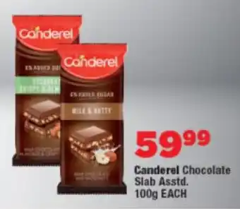 OK Foods Canderel Chocolate Slab Asstd. offer