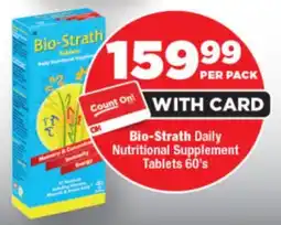 OK Foods Bio-Strath Daily Nutritional Supplement Tablets offer