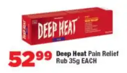 OK Foods Deep Heat Pain Relief Rub offer