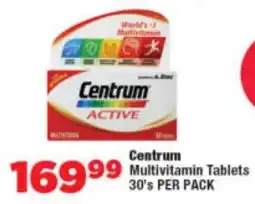 OK Foods Centrum Multivitamin Tablets offer