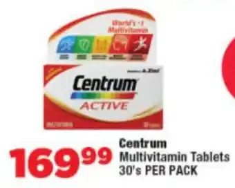 OK Foods Centrum Multivitamin Tablets offer