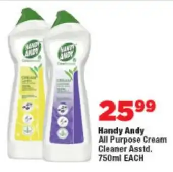 OK Foods Handy Andy All Purpose Cream Cleaner Asstd. offer