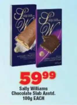 OK Foods Sally Williams Chocolate Slab Asstd. offer