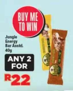 OK Foods Jungle Energy Bar Asstd. offer