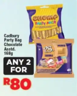 OK Foods Cadbury Party Bag Chocolate Asstd. offer