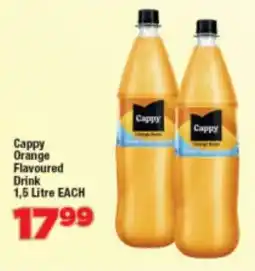 OK Foods Cappy Orange Flavoured Drink offer