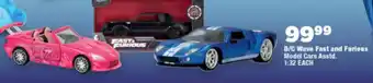OK Foods D/C Wave Fast and Furious Model Cars Asstd. 1:32 offer