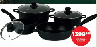 OK Foods Inferna Cast Aluminium Cookware Set offer