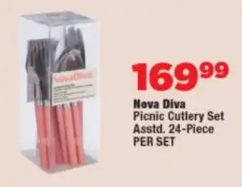 OK Foods Nova Diva Picnic Cutlery Set Asstd. offer