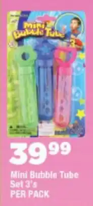 OK Foods Mini Bubble Tube Set offer