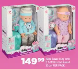OK Foods Tutu Love Baby Doll D & W Box Set Asstd. offer