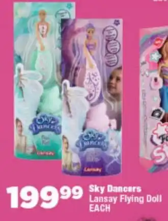 OK Foods Sky Dancers Lansay Flying Doll offer