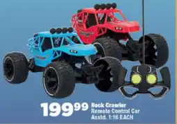 OK Foods Rock Crawler Remote Control Car Asstd. 1:16 offer